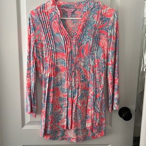 Lily Pulitzer linen tunic